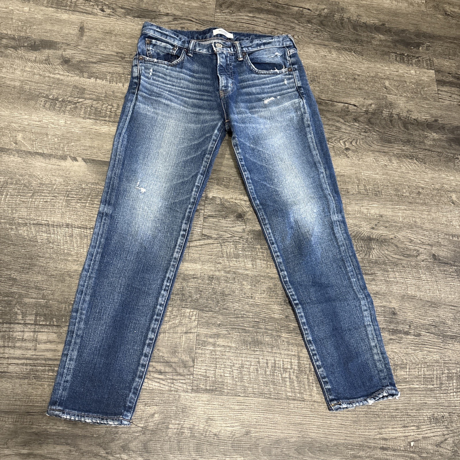 MOUSSY VINTAGE Women's Distressed Skinny Jeans Denim 28 Fits 30 X 26