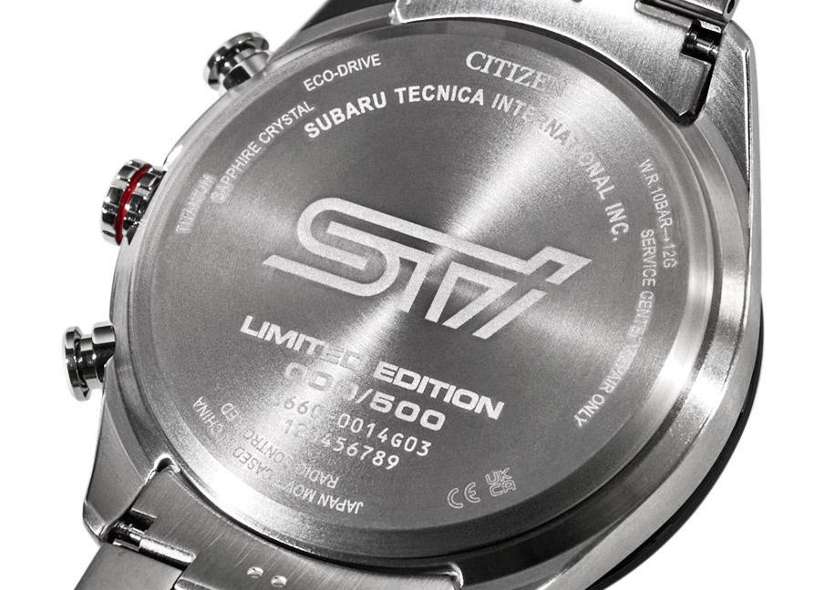 STI SPORTS CHRONOGRAPH 2025 500 pieces SUBARU watch | eBay