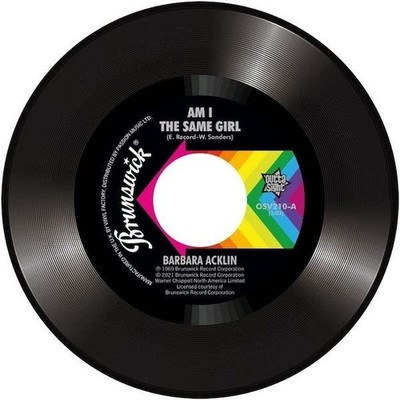BARBARA ACKLIN Am I The Same Girl -New Northern Soul 45 (Outta Sight) 7'' *Listen