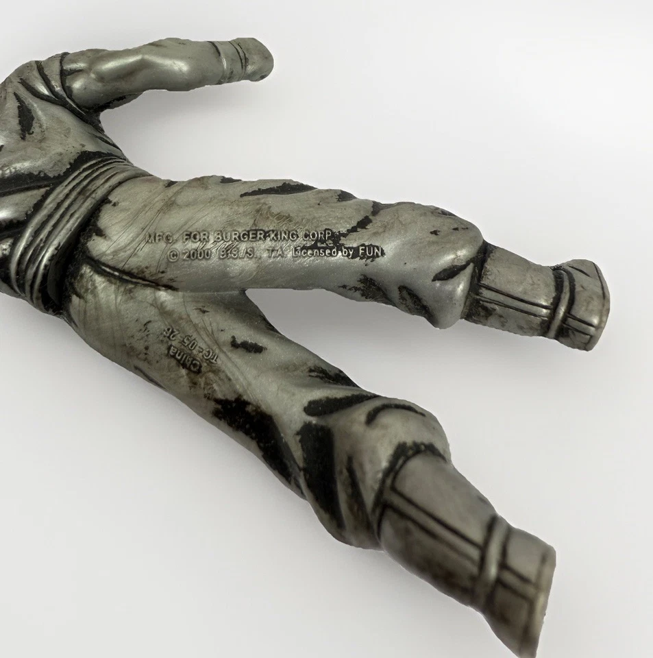 Figura de acción de plata Dragon Ball Z Goku 2000 de colección Burger King juguete coleccionable Foto 3 de 3