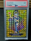 2024 Panini Mosaic - Rookies Drake Maye #303 Reactive Yellow Mosaic Prizm PSA 9