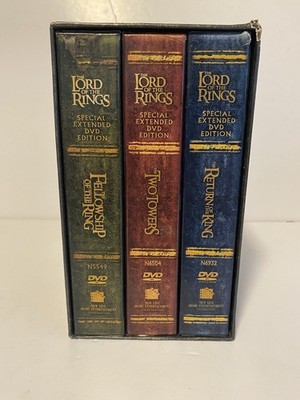 The Lord of the Rings The Motion Picture Trilogy 12-Disc Extended Edition Set