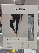 Goodfellow  co Men's Premium Ultra-Soft Thermal Pants Gravel Gray Size M NIB