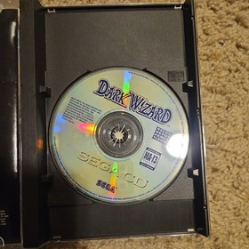 Dark Wizard (Sega CD, 1994) Complete CIB, Amazing condition! Clean and Tested!
