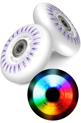 Ripstik Wheels Lights Up Without Batteries Ripstick Wheels Replacement 68mm 9...