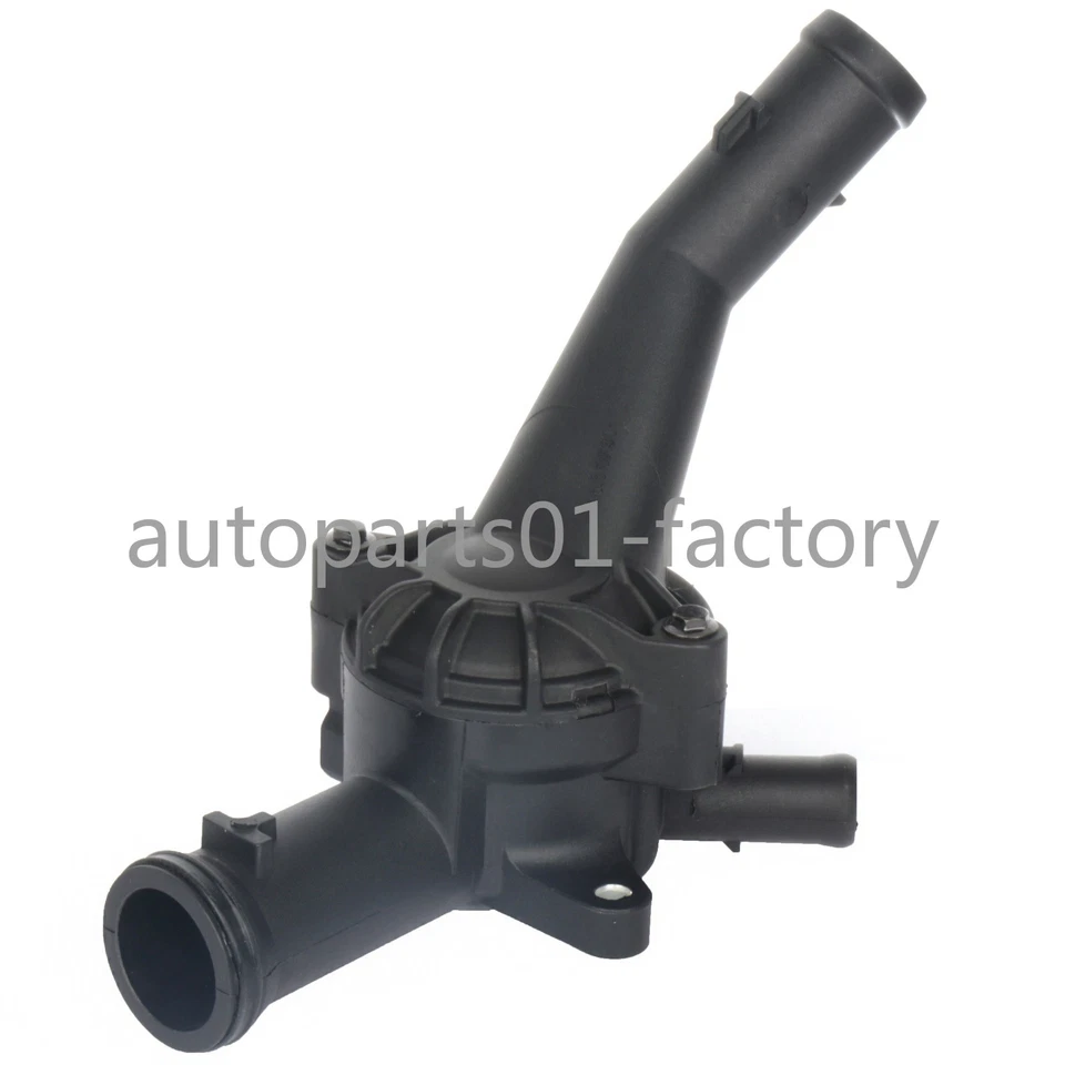 Conjunto de carcasa de termostato de refrigerante de motor para Volkswagen Beetle Golf Jetta Foto 3 de 4