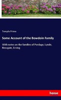 Temple Prime | Some Account Of The Bowdoin Family | Taschenbuch | Englisch