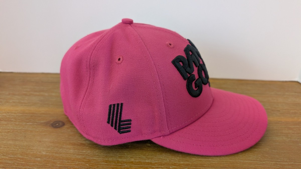 New Era 59FIFTY Range Goats GC Pink Black Golf Hat 7 3/4 (61.5cm