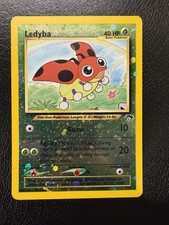 Pokémon Vintage Southern Islands Reverse Holo Ledyba 7/18 Rare WotC Promo LP/MP