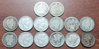 (14) Seated Liberty Barber & Mercury Dimes Better Date/Grade 90% Silver Coins