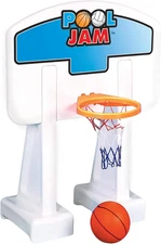 Pool Basketball Hoop Poolside Game POOL JAM Heavy Duty With Plastic Rim For Kids