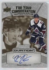 2023-24 Upper Deck Ovation For Your Consideration Ross Colton #FC-RC Auto 1ro3