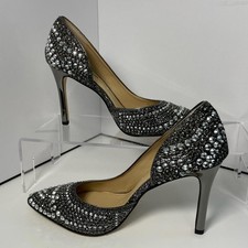 Gianni Bini Women's Crystal Embellished High Heel Pumps