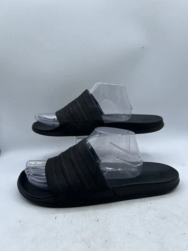Adidas Adilette Slide Sandalo Uomo Tg 10 Nero Slip On Sportivo Impermeabile S82137