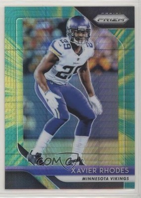 2018 Panini Prizm Hyper Prizm 102/275 Xavier Rhodes #77 09hd