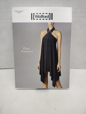 Pure Summer Dress By Wolford Size S Black Gold Multifunctional 