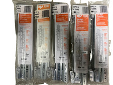 LOT OF 5 Knape Vogt 1300P ZC 14" Side Mount Drawer Slide