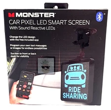 Monster LED Smart Car Pixel Screen – Sound Reactive Display - Program your own