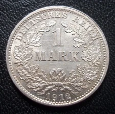1912  F - 1  MARK  GERMANY - HIGH GRADE