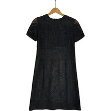 Marimura Tokyo Lace Dress Estimated UK 8 Black Womenswear Vintage Preloved