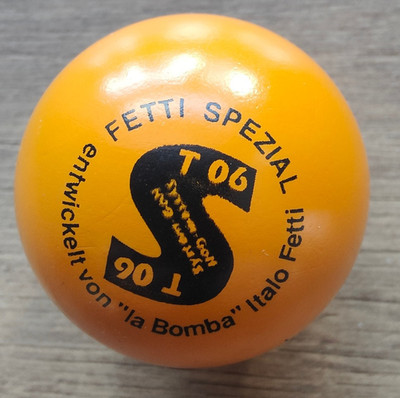 Minigolfball Minigolfbälle ~  Systemgolf ''la bomba'' Italo Fetti Spezial T 06 GL