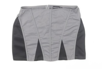 Damenrock UK Größe 6 PRETTYLITTLETHING gerade & Bleistift Twill