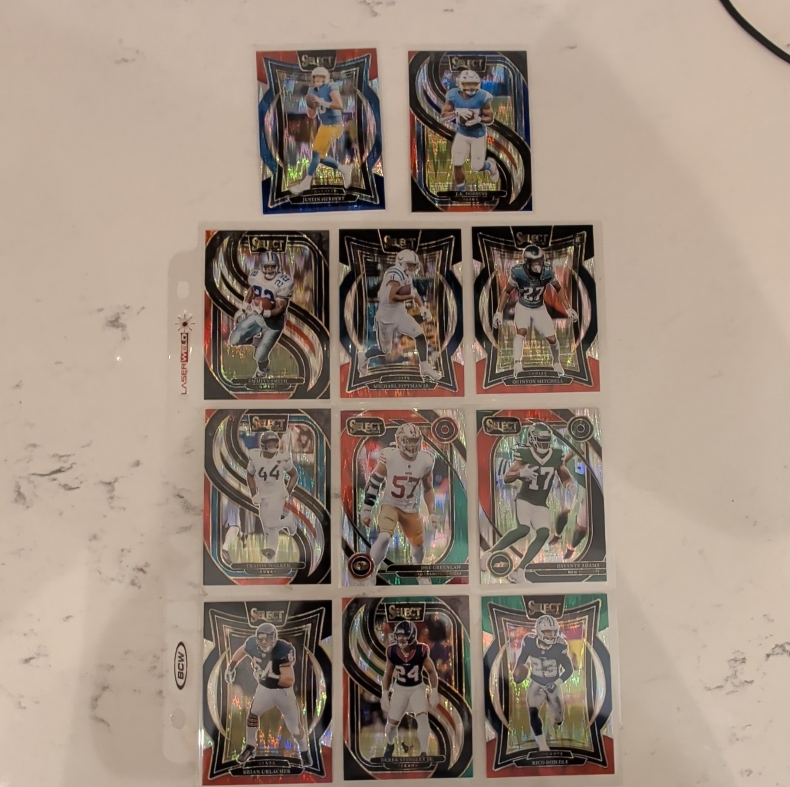 Panini Select 2024 Prizm & Die Cut Football Card
