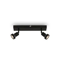 Briloner Led Spotleuchte Rugi Schwarz 2Xgu10 4,9W 460Lm