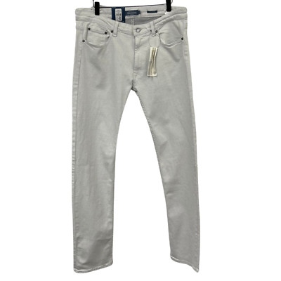 Dressmann Jeans Nevada RF Stretch Cotton Cloud White Size W36 L30 JNJ241
