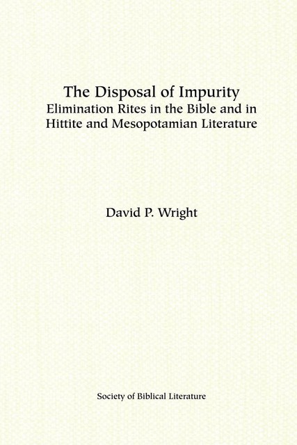 The Disposal of Impurity von David P. Wright (1987, Taschenbuch) online ...