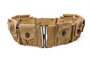 【Sale】1910s WW1 US Military ベルト 米軍実物 World War I Model 1910 Garrison Belt for Enlisted Men WWI