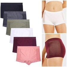 6 Seamless Club Dance Exercise Activewear Yoga Boy shorts Mini Panties Bike 0234