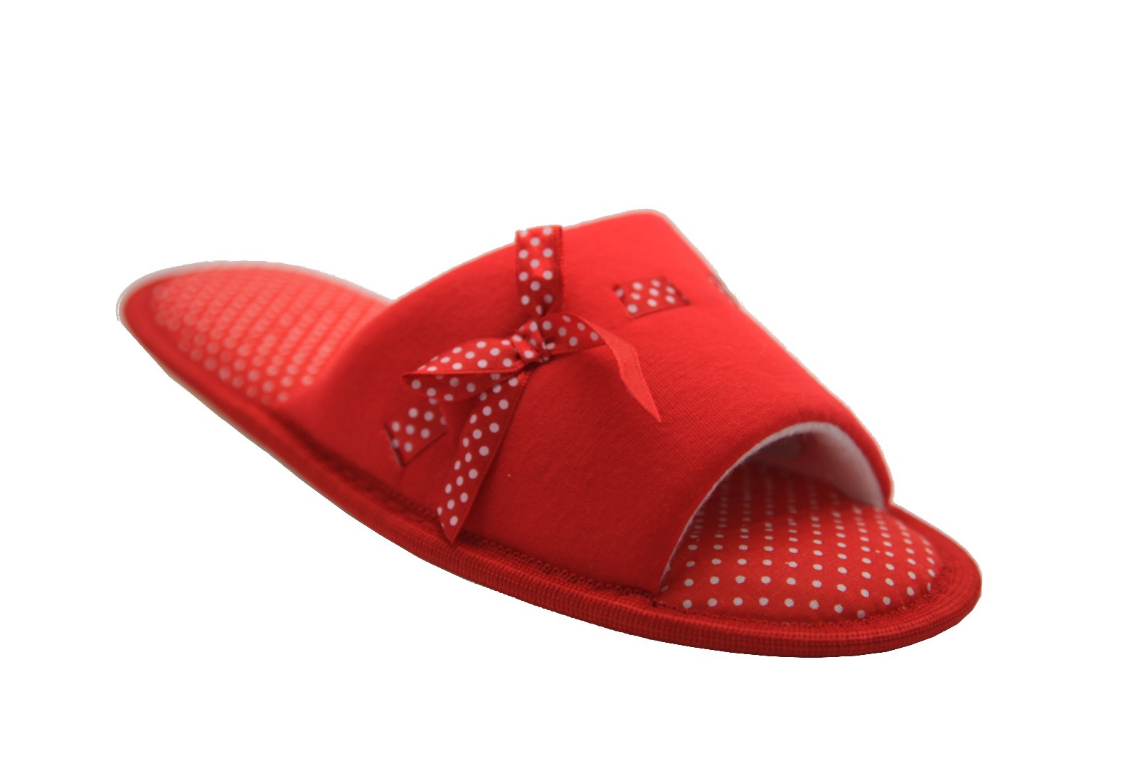 SAOLA Pantofole da donna morbide punta aperta punta mule pile macchie suola in gomma calda