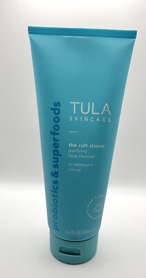 TULA SKINCARE THE CULT CLASSIC PURIFYING FACE CLEANSER 6.7 OZ NEW!