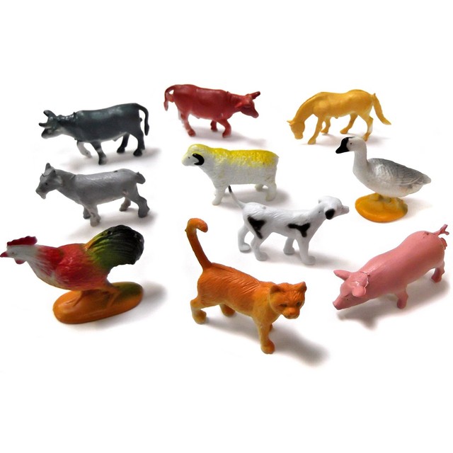 plastic animal toys