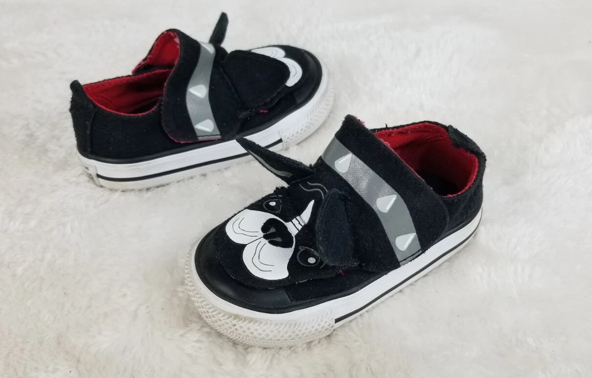 all star Kids toddler boston terrier Bull Dog Sneakers Size US 5 | eBay