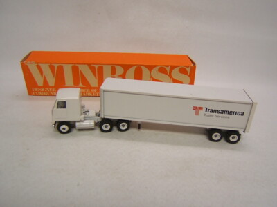 Winross Transamerica Trailer Services Tractor Trailer 1:64 Mack Cab  VGC