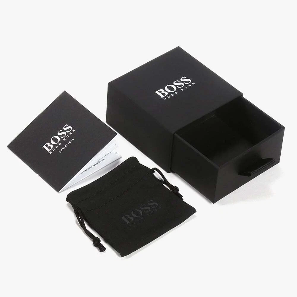 BOSS Essential Mens Stainless Steel Link Bracelet 1580036 eBay