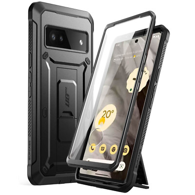 Google Pixel 7a Rundum-Hülle, Supcase Unicorn Beetle Pro   Schwarz