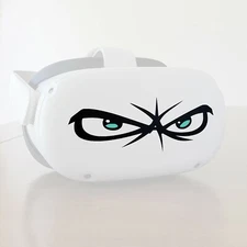 Intense eyes vinyl decal for VR headsets oculus quest 2  accessories