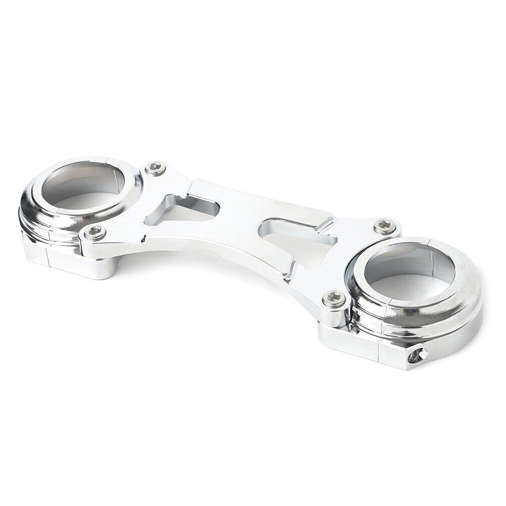 Chrome 49mm Fork Brace For Harley Dyna Super Glide FXD FXDB FXDL FXDF 2007-2017
