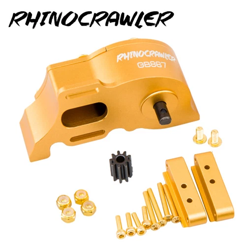 Juego de transmisión de caja de cambios RhinoCrawler GB867 1/10 RC Crawler Car LCG chasis MOA - Imagen 2 de 8