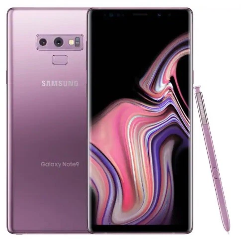 Samsung Galaxy Note 9 パープル ケース付き Samsung Galaxy Note 9 N960U1 128GB 512GB Unlocked (GSM+CDMA) AT&T
