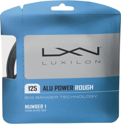 Luxilon Alu Power Rough 125 Tennisschläger Saite - 17 1,25 mm - 12,2 m Set
