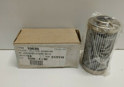 NEW OLD STOCK! FILTREC HYDRAULIC FILTER ELEMENT DHD60H10B