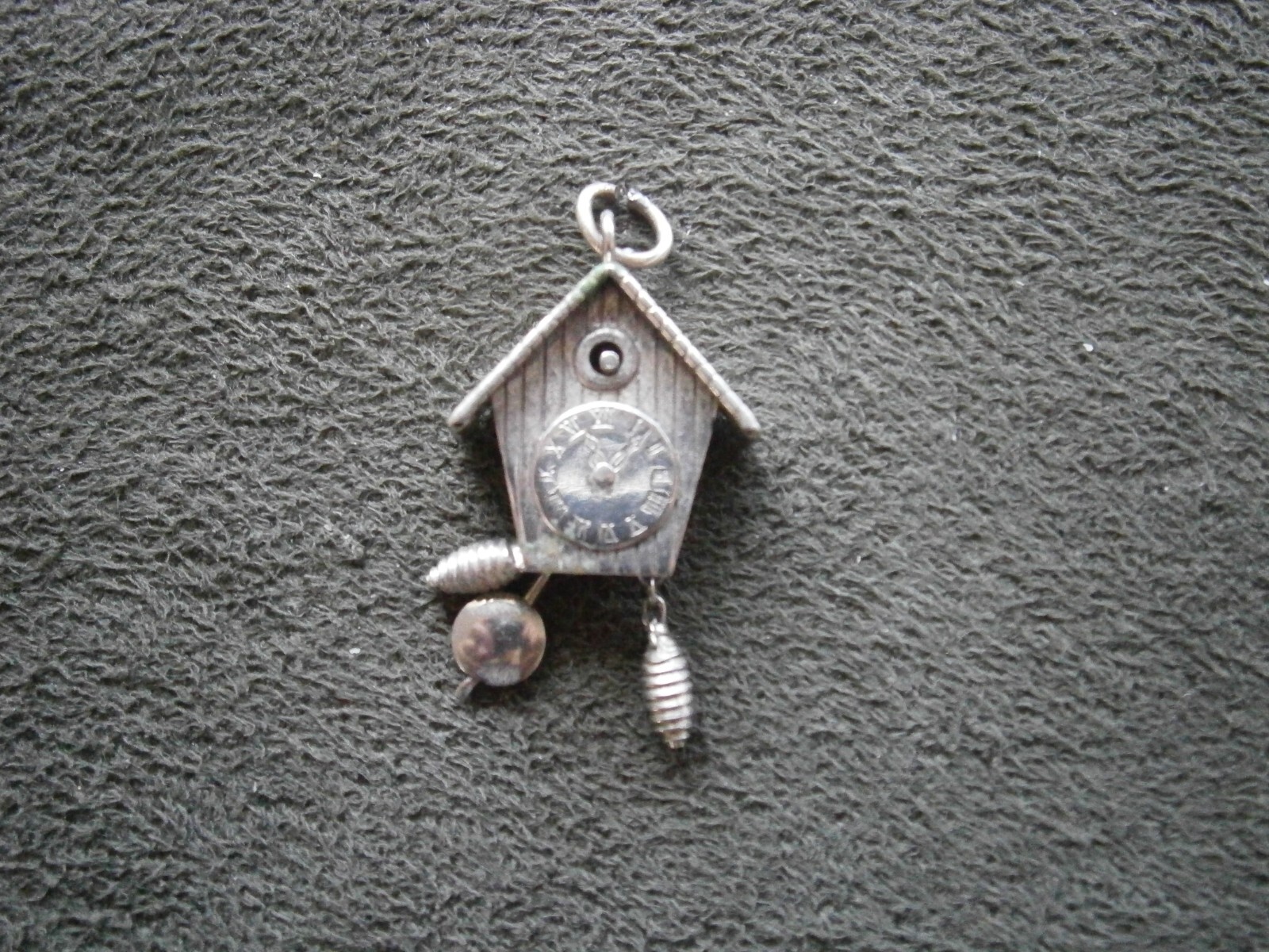 Cuckoo Clock Moving Pendulum Weights Vintage CHN … - image 5