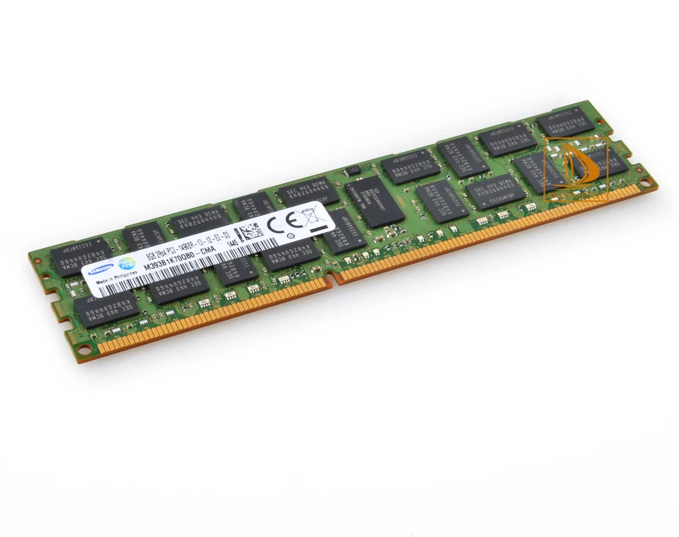 Samsung 8 GB DDR3 RAM Only ECC REG Server Memory 2RX4 PC3-14900R 1866Mhz 240Pin - Image 2 of 4