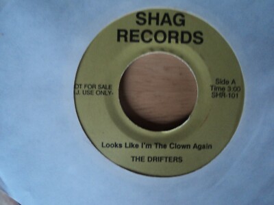 THE DRIFTERS - IT LOOKS LIKE I'M THE CLOWN AGAIN - RARE US NORTHERN DEMO press 