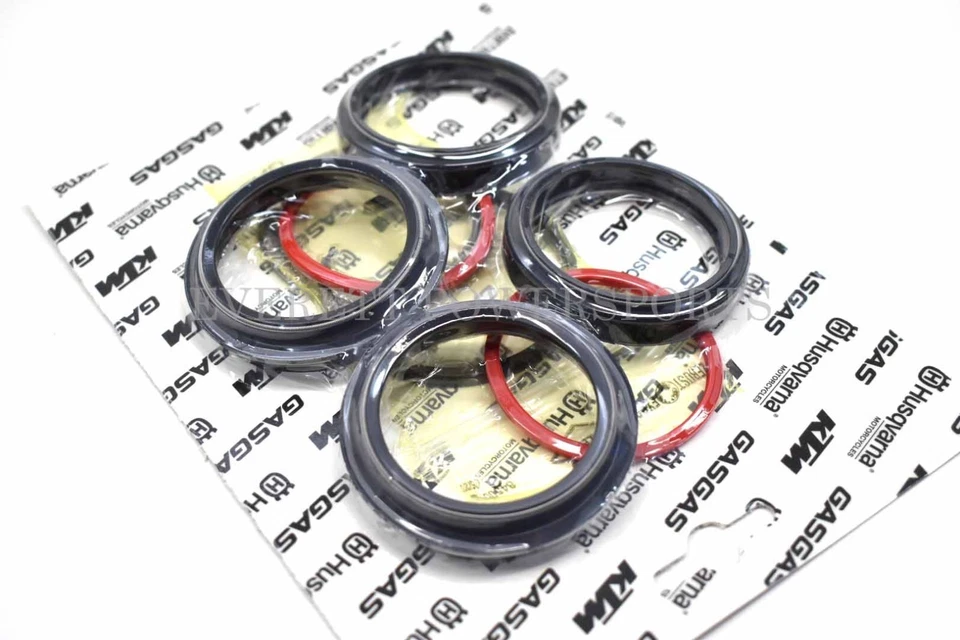 Fork Oil Dust Seal Kit ~17-23 SX XC -F -W EXC ADV SUPER DUKE OEM WP 48mm #D263 B - Image 4 of 4