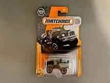 2018 Matchbox Cliff Hanger "Jeep Style" Mbx Construction #19/20, Mbx #117/125